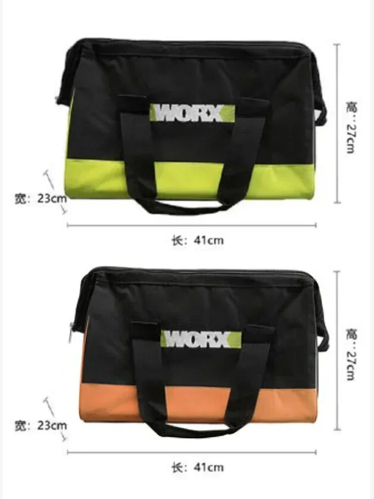 Worx ferramenta bolsa dupla camada oxford pano com anel de fio à prova dwaterproof água anti-queda para sacos de armazenamento portátil e embalagem de ferramentas