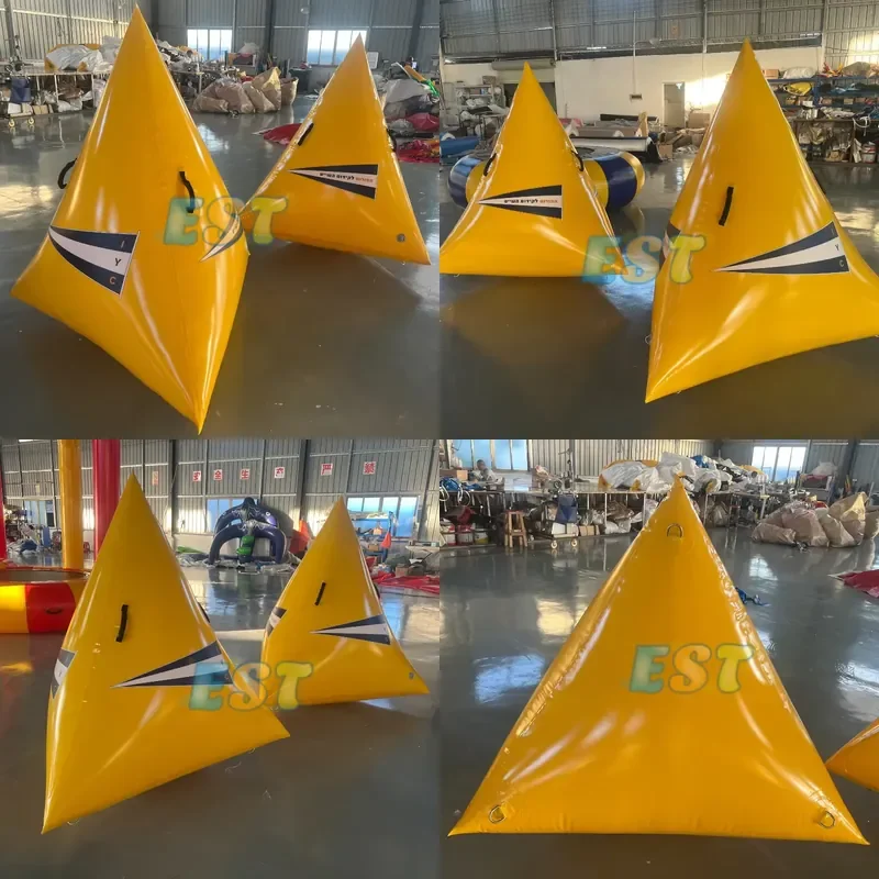 Customized PVC Water Floating with Logo Water Play Equipment Swim Buoy Inflatable Buoys for Swimming Games