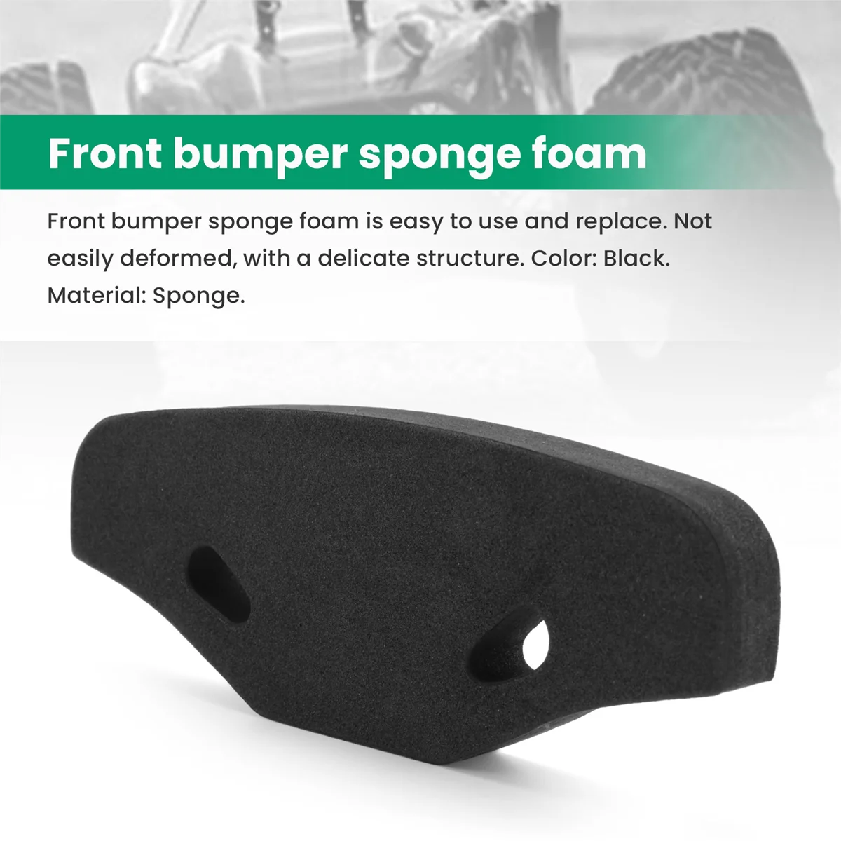 Front Bumper Sponge Foam for TAMIYA TT-01 TT-02 TT01 TT02 1/10 RC Car Upgrade Parts Spare