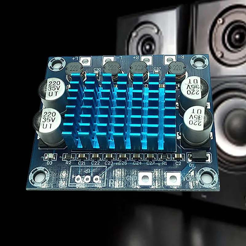 A003 XH-A232 Digital Power Amplifier Board 30W+30W High-Power Dual-Channel Class D Audio Power Amplifier Board