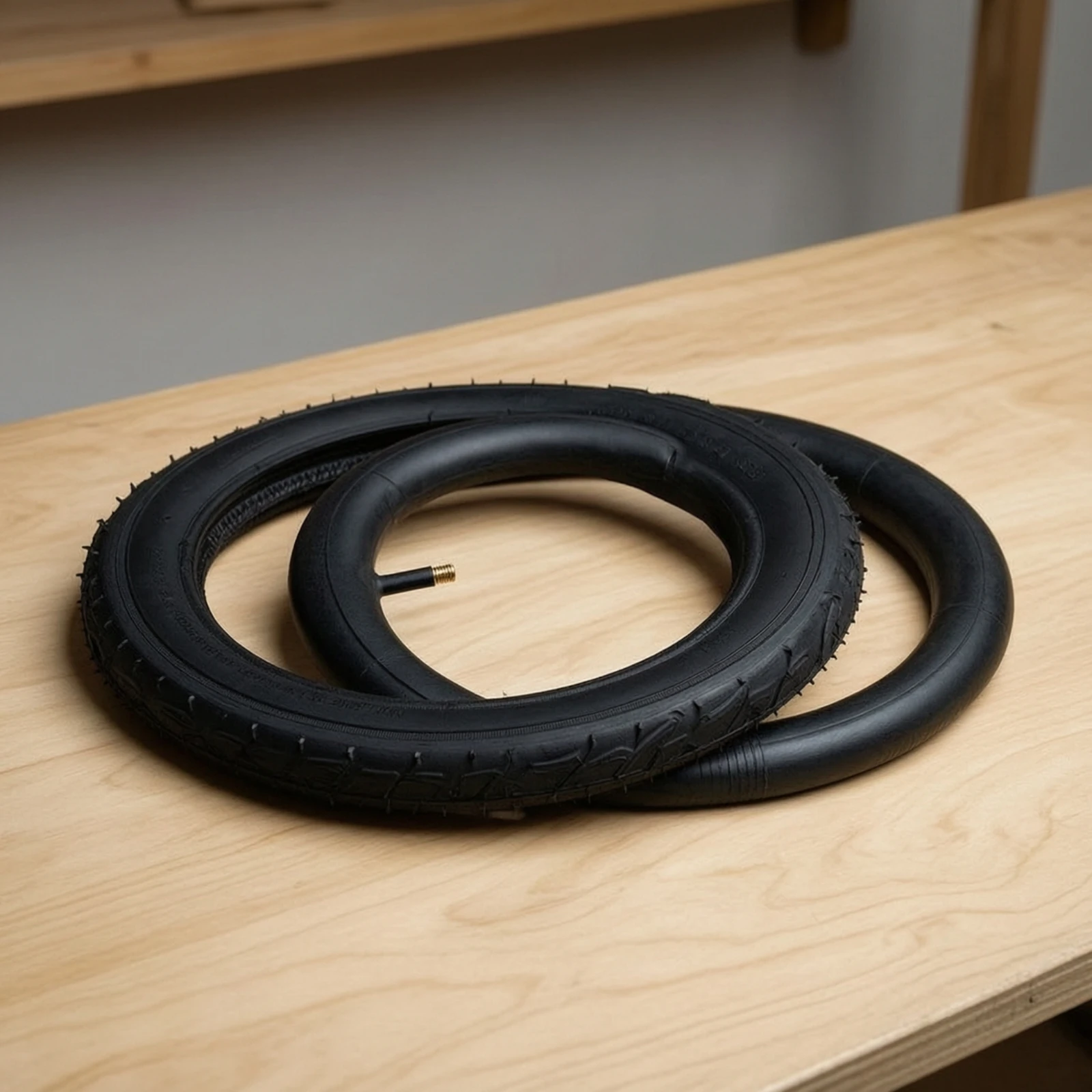 Balance Bike Replacement Tire Long-Lasting Tire and Tube Set Cycle Replacement Wheel Heavy Duty Universal for Children