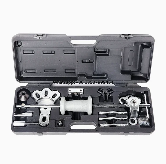 Car Auto 16pcs Automotive Bearing Hub Puller Kit Axle Seal Pulling Tool Wheel Hub Bearing Removal Tool Set