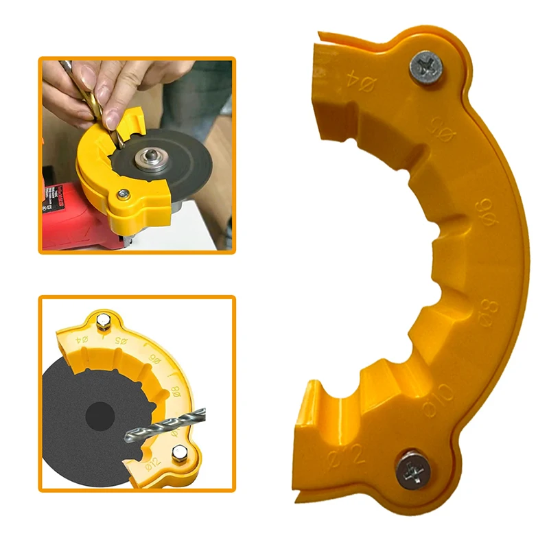 Affûteur de bits pour toutes les embouts, accessoire de meulage de foret, perceuse de meuleuse d'angle, outil de meuleuse de forage