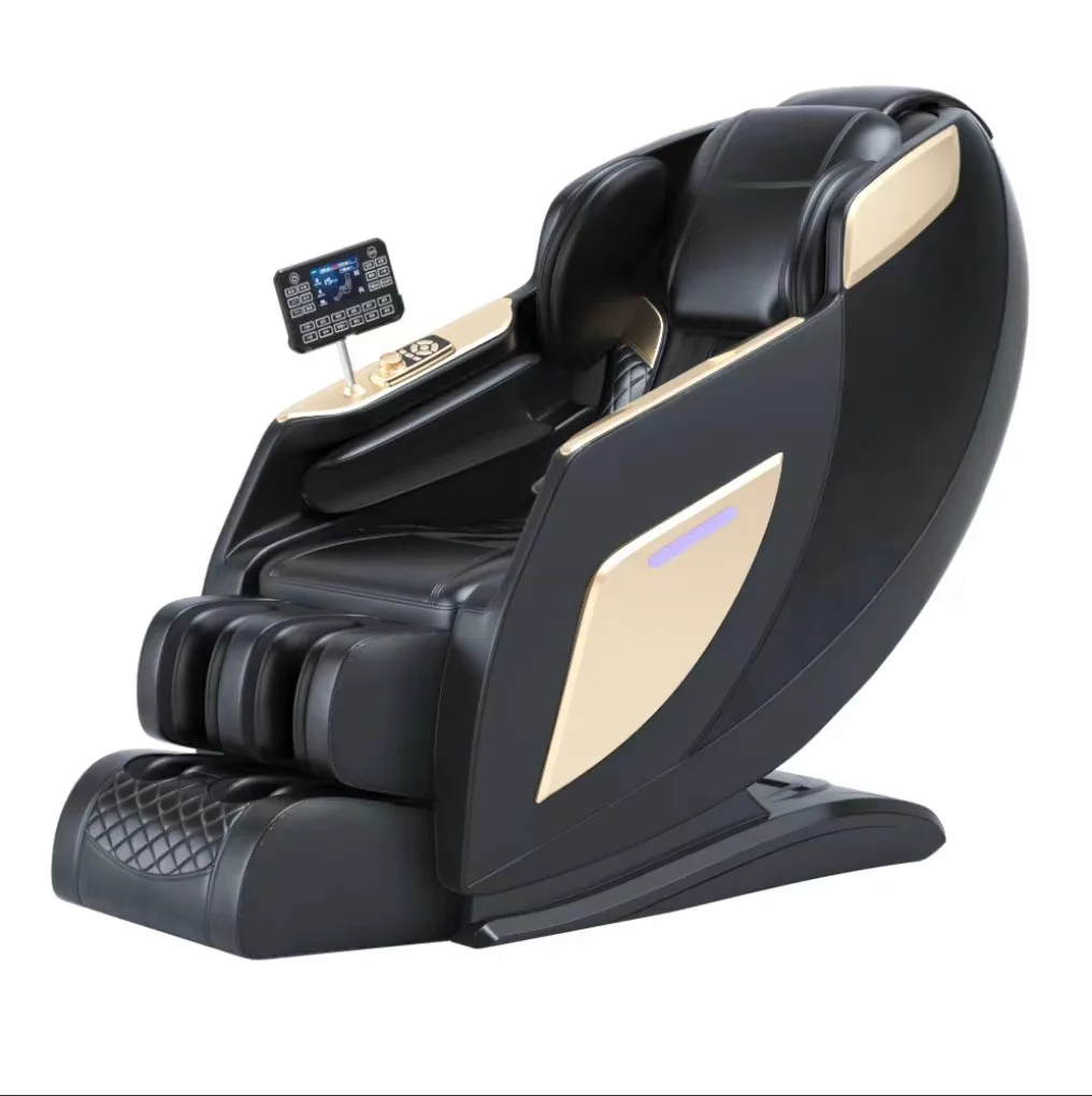 

New Sl Track China Luxury Best 2d 3d Car Recliner Massage Chair Pad 2022 zero Gravity for Spa Electricrec Leather