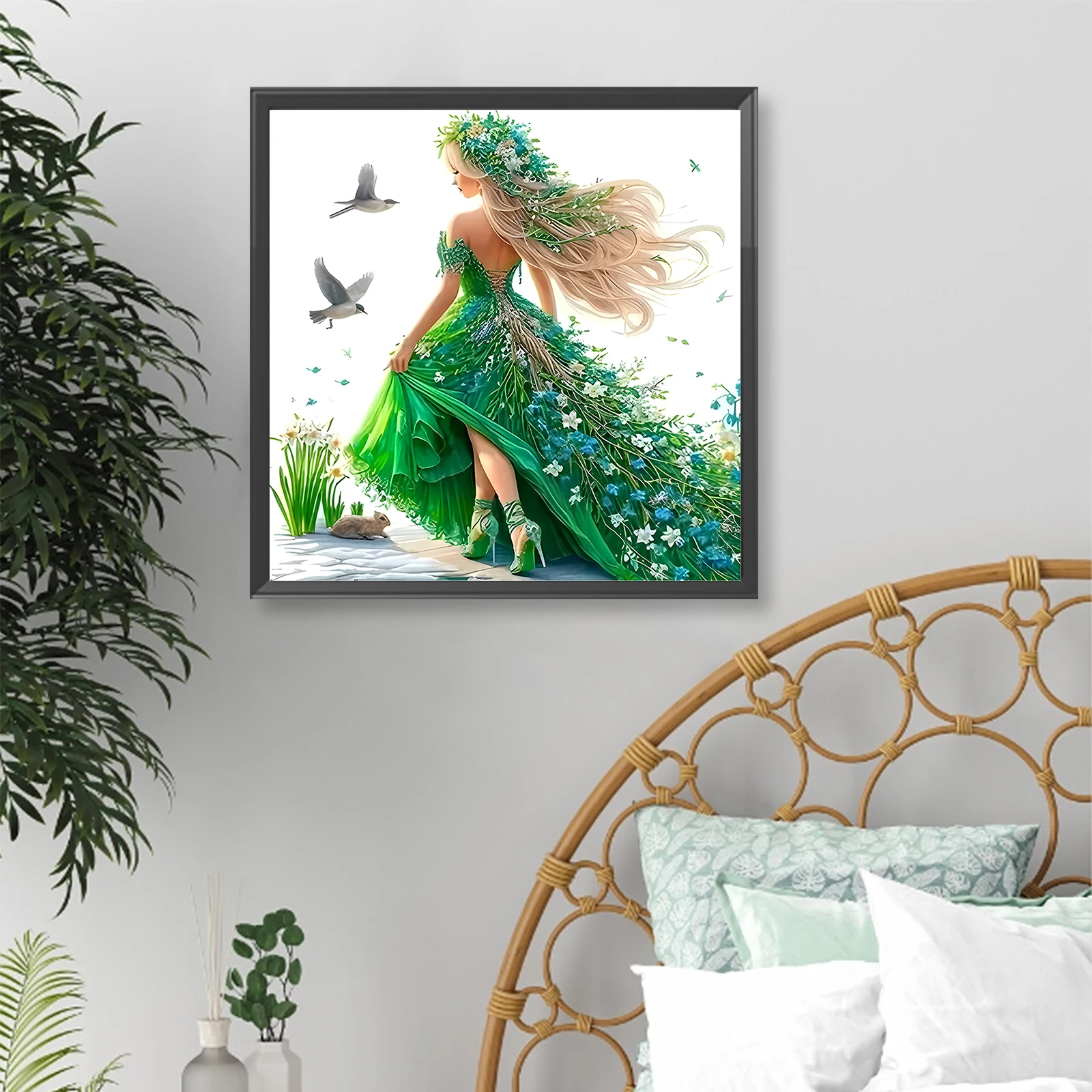 Elegant Beauty Full DIY 5D Rou - Resin Art Ideas 评论和价格