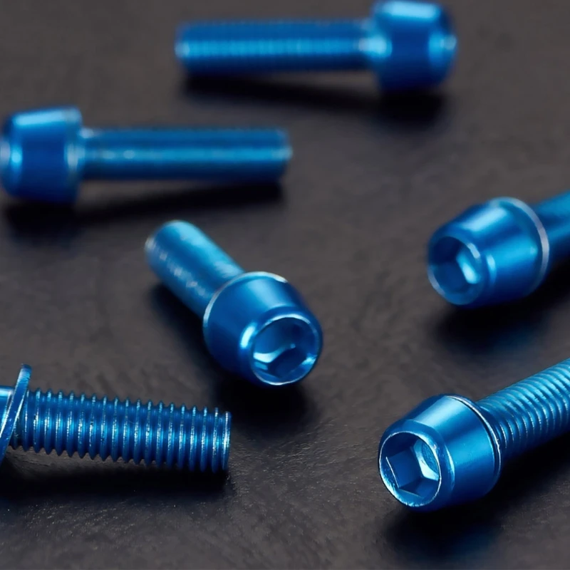 

6lots Road Bike Disc Brake Rotors Fixing Screws Bicycles Handlebars Screws