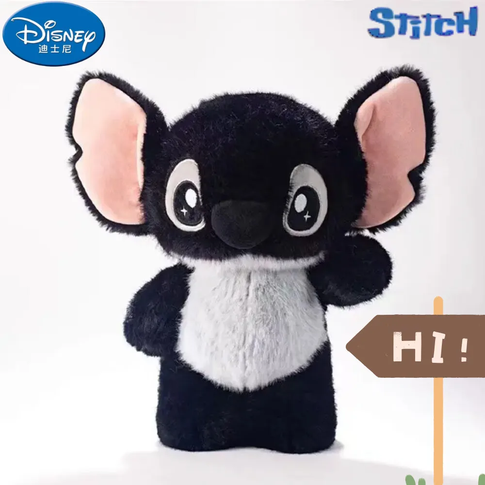 غرزة أفخم دمية لينة غرزة سوداء ألعاب من نسيج مخملي محشوة دمية 30-35 سنتيمتر الكرتون أنيمي ألعاب من نسيج مخملي الأطفال هدية عيد ميلاد