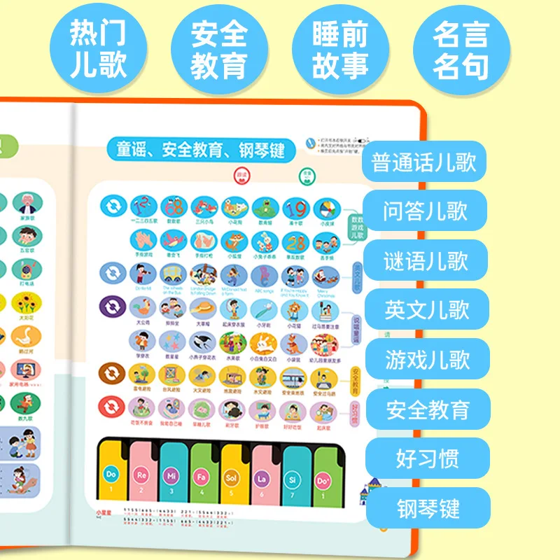 كتاب صوتي للتعليم المبكر بعمر 0-6 سنوات، التنوير المعرفي للأطفال، التفاعل بين الوالدين والطفل #4