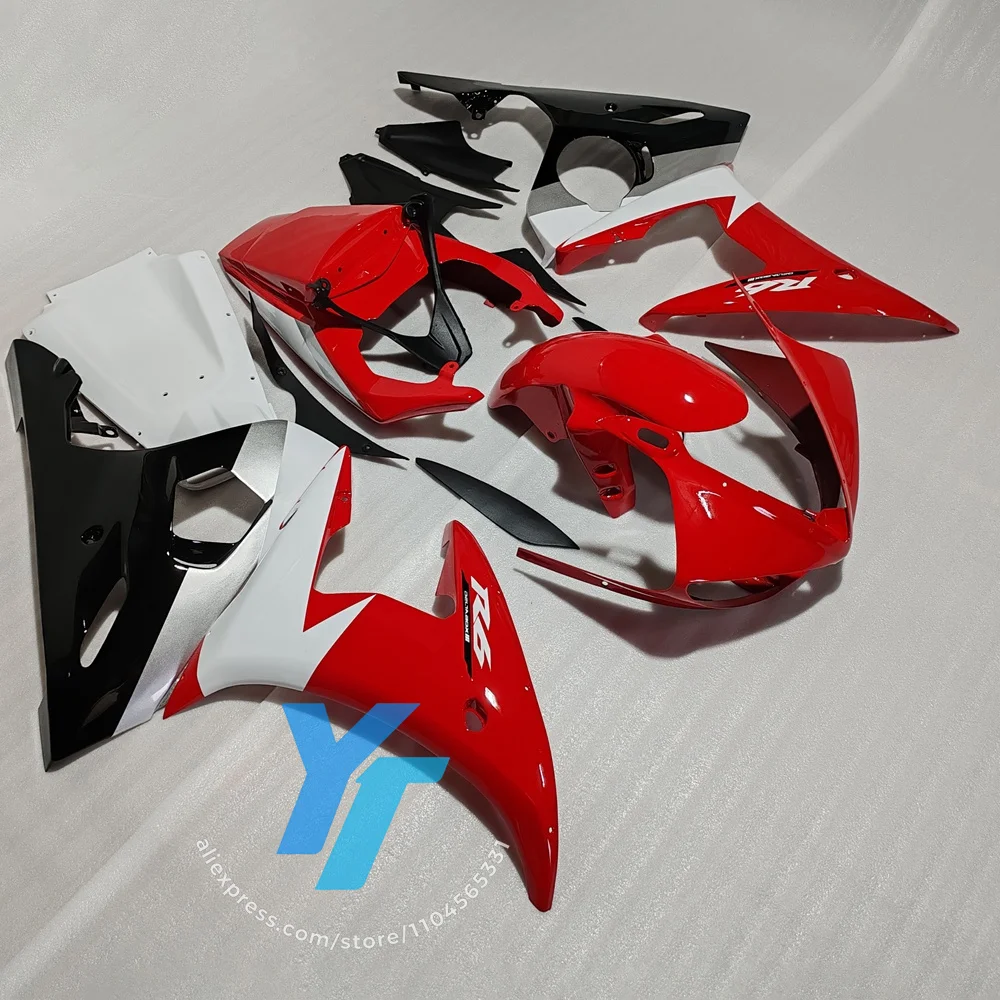 Premium Fairing Kit for Yamaha YZF-R6 2003-2004 with High-Quality ABS Plastic Injection Molded Replacement Bodywork