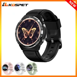 KOSPET TANK S1 Bluetooth odbieraj inteligentne zegarki damskie 5ATM i IP69K wodoodporne męskie wybieranie połączeń Smartwatch dla androida telefon z iOS