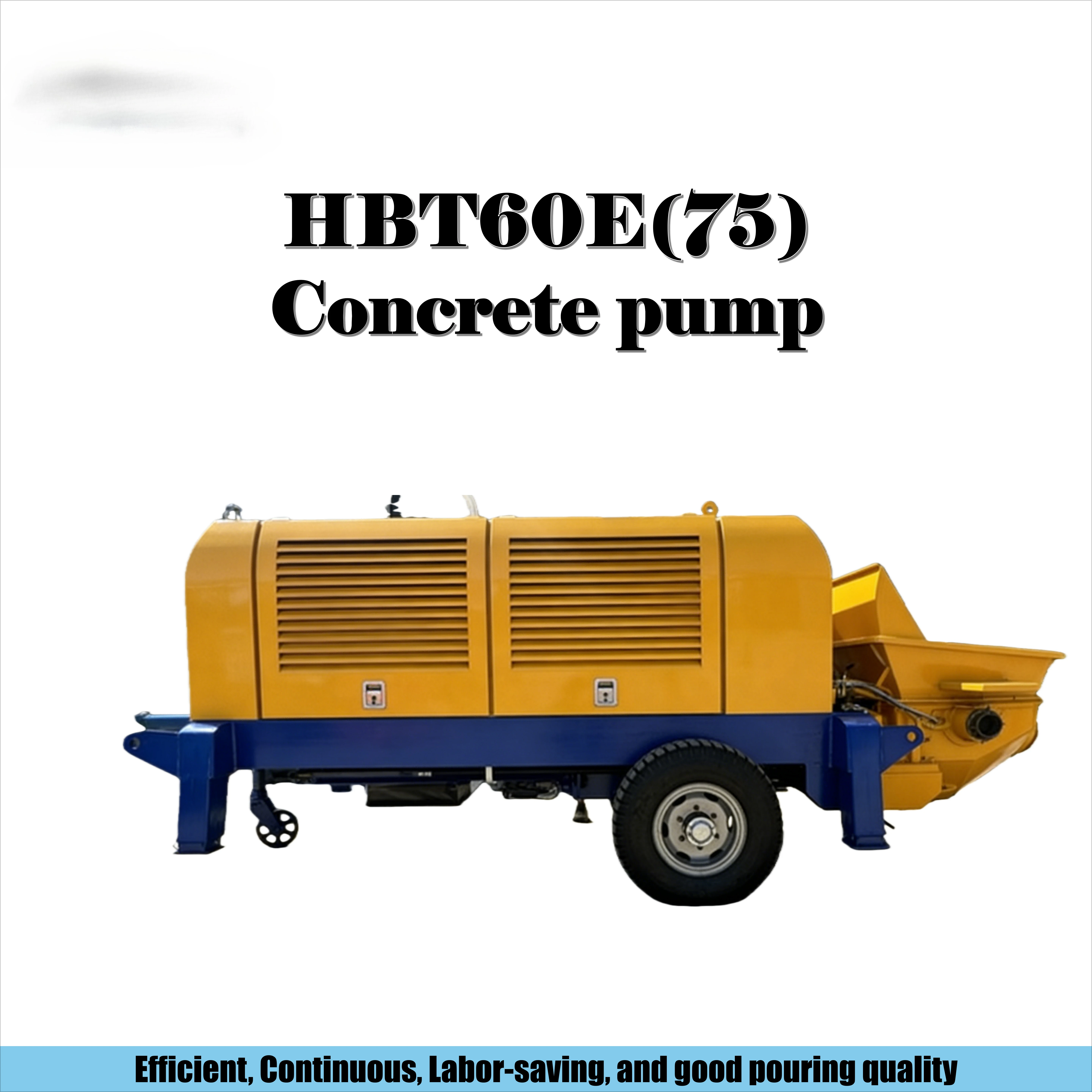Hot Sale HBT30C(30) Customizable  15m³/h Concrete Pump Bridge Construction Water  Project 1-year Warranty Rapid Delivery