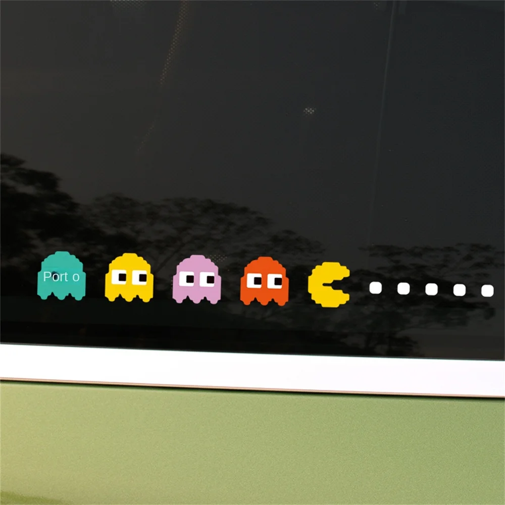 Pegatinas para rascar decoración de motocicleta, materiales seguros, impermeables, creativos, bonitos dibujos animados, duraderos, pegatinas de diseño para coche