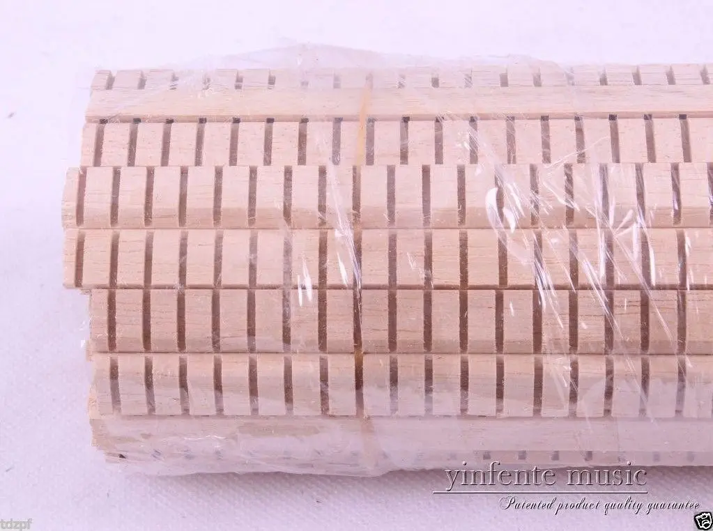 25x Strip Small Guitar Luthier Purfling Wood Lining Ukulele Guitar Parts 400x11x3.5mm #96