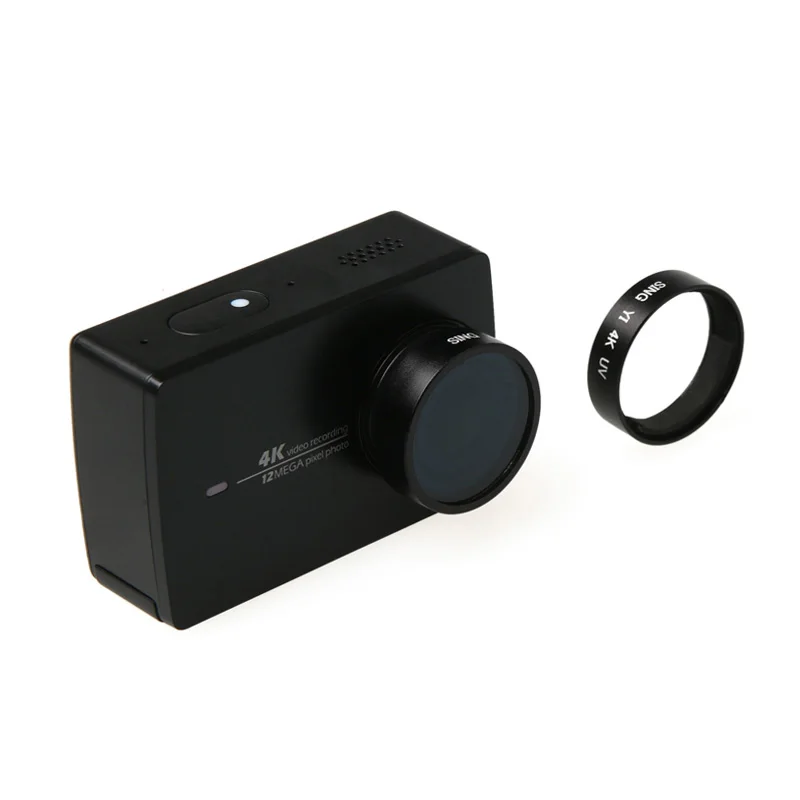 Yi 4K UV CPL 필터 커버 렌즈 보호, 샤오미 Yi II 4K Xiaoyi 액션 카메라 액세서리