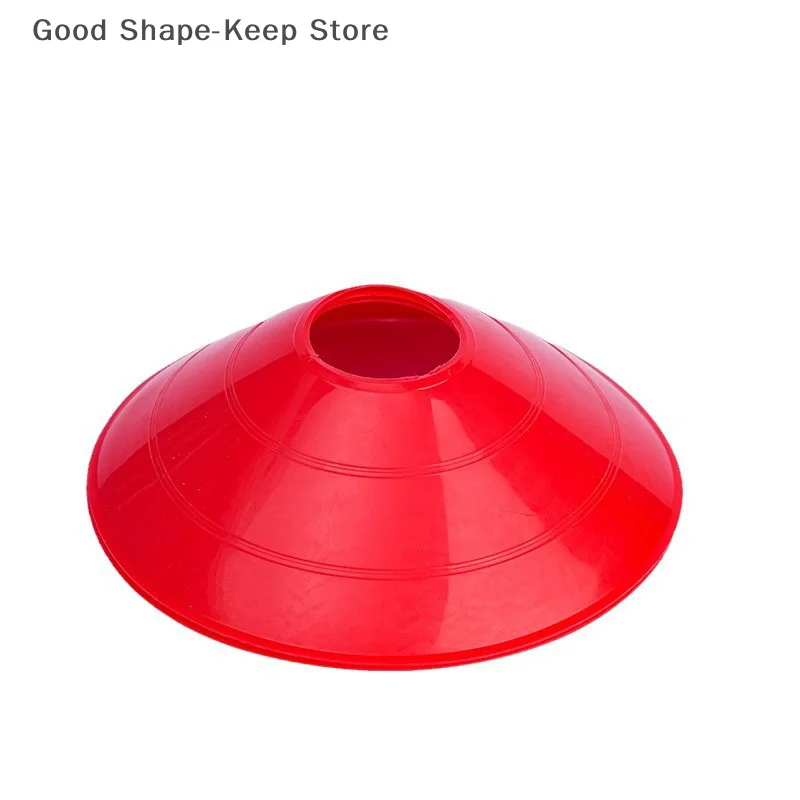 5 قطعة خفيفة الوزن المحمولة كرة القدم التدريب تقف كرة القدم مخروط أصحاب علامة القرص حامل تخزين بين قوسين فريق المعدات الرياضية