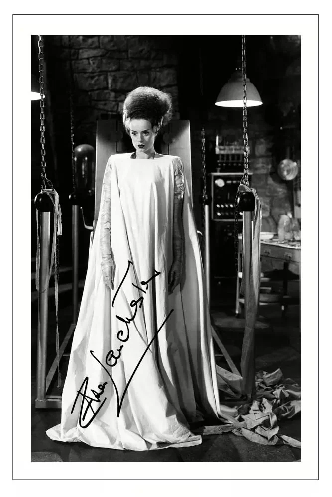 

ELSA LANCHESTER Signed Movie Art Picture Print Silk Poster Living Room Decor Home Wall