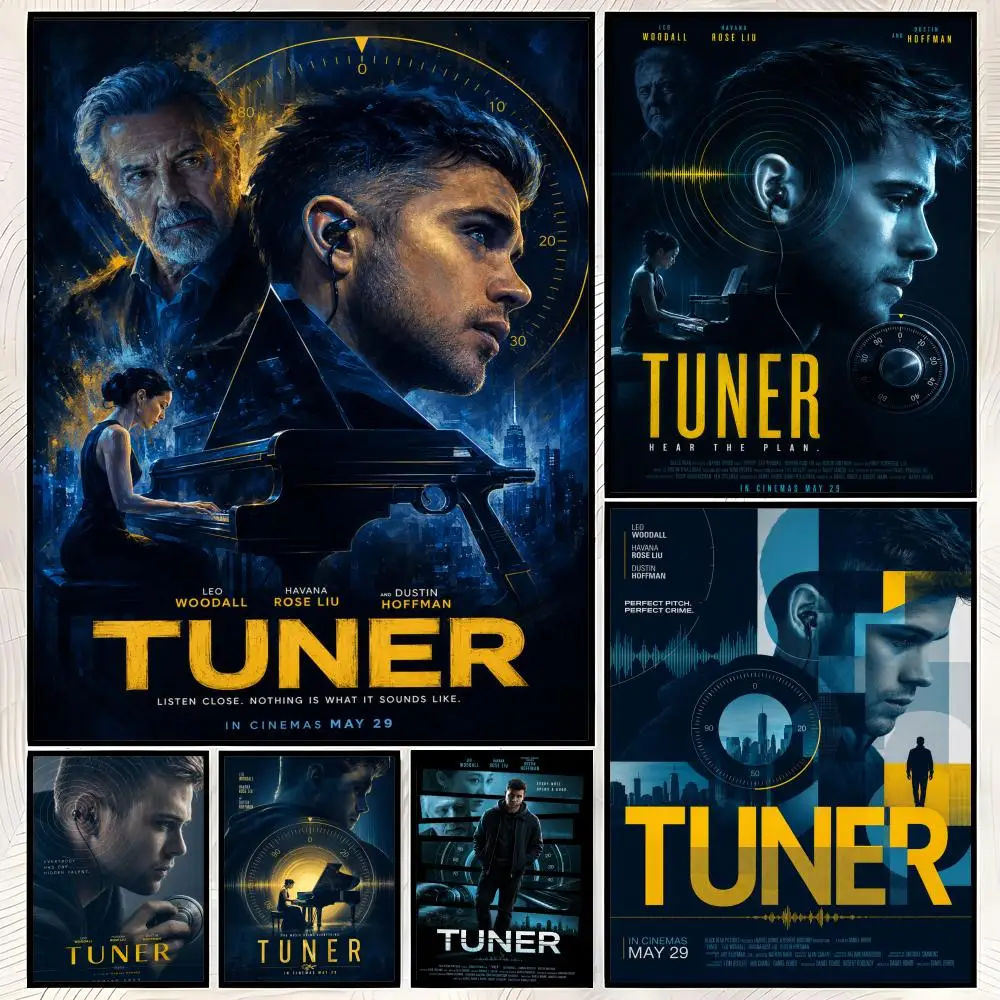 Theme T-Tuner Poster Self-Stick HD PVC Wall Art Poster, Waterproof Decor for Bedroom, Living Room and Home