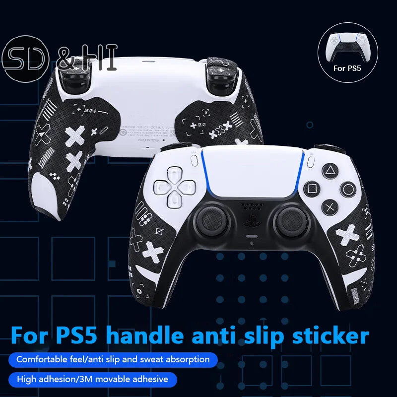 The Gamepad Anti-slip Sticker Is Suitable For Switch PRO/PS5/XBox S/X Water-absorbent Anti-slip Sweat Film Game Accessories