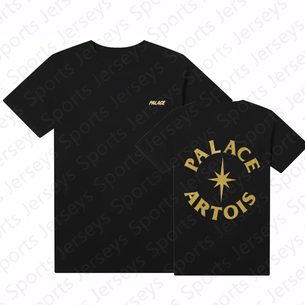 2024 Neuheiten Palace Männer und Frauen Baumwolle T-shirt Street Fashion Trend Kleidung Sport Kurzarm T-shirt