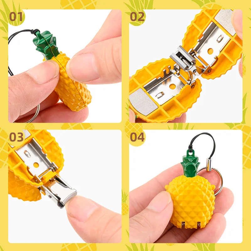 Mini cortaúñas de estilo japonés, cortaúñas de acero inoxidable, cortaúñas plegable para hombres y mujeres, cortaúñas portátiles de alta gama