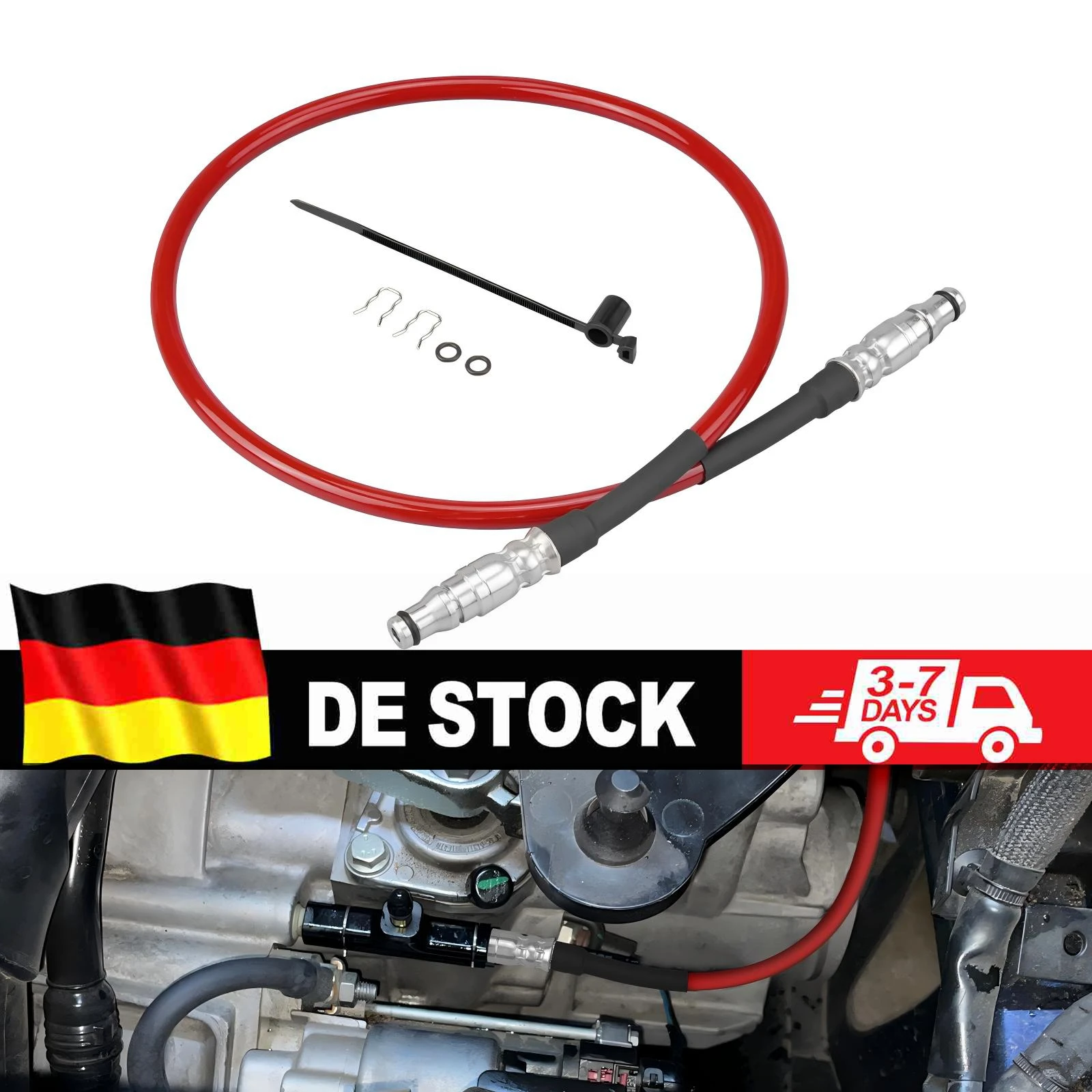 Tubo frizione cambio manuale a 6 marce BEVINSEE LHD per VW Golf 4, Bora 1J, Beetle, Audi A3 TT/TTS, Seat/Cupra Leon