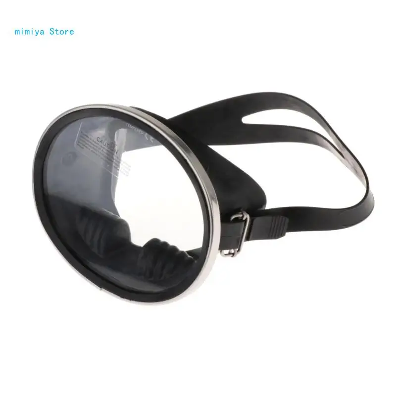 

pipi Professional Diving Mask Ovals Clear Panoramic Goggle Diving Goggle