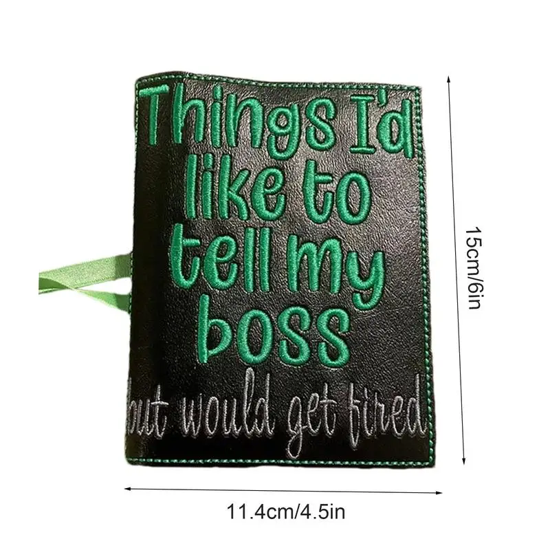 A6 Binder Notebook Cover Diary Agenda Planner Paper Cover Humorous Notebook Cover For School Stationery