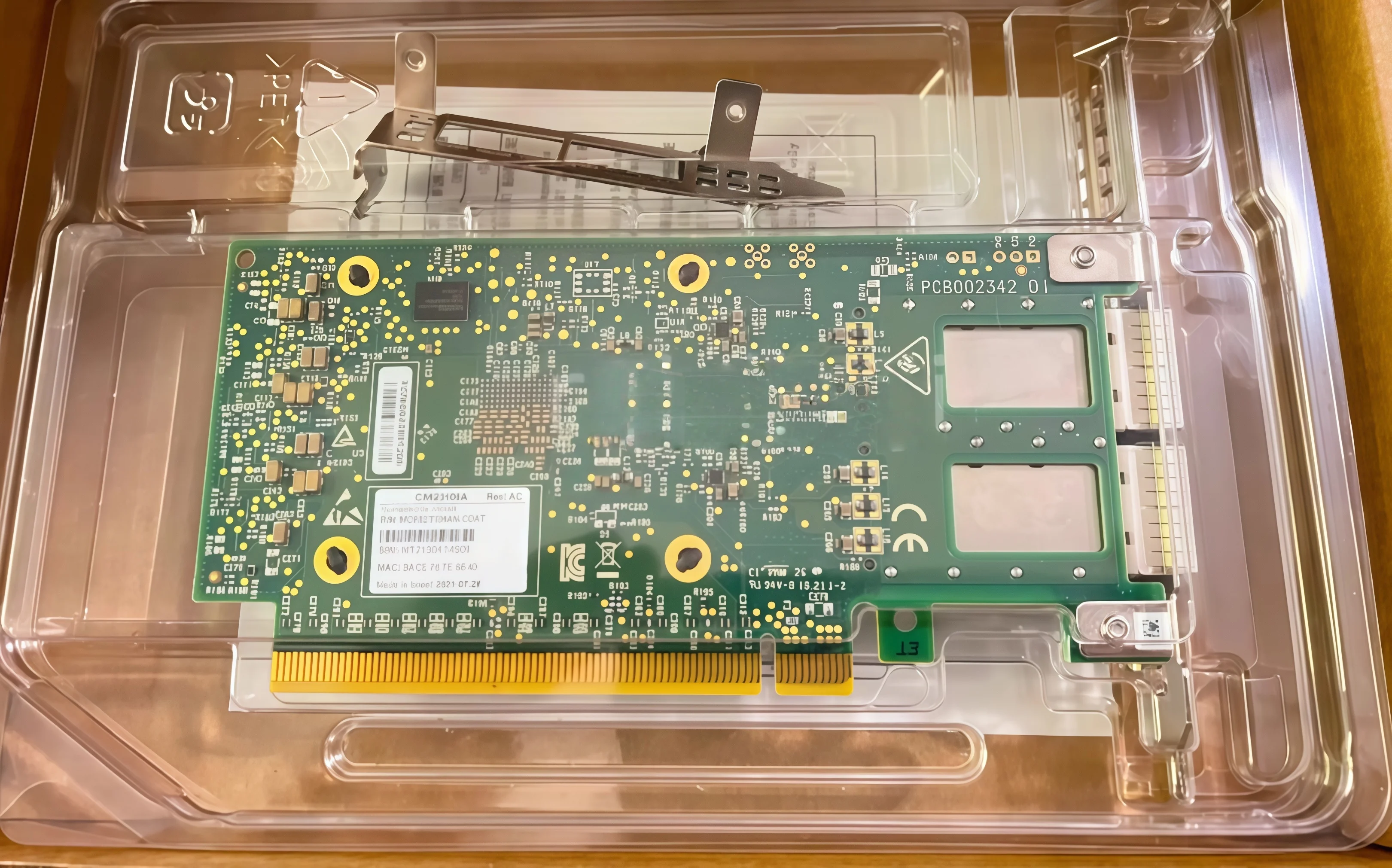 

Новый оригинальный сетевой адаптер MCX623106AN-CDAT MEXLLANOX CX623106A DX 100Gb с 2 портами