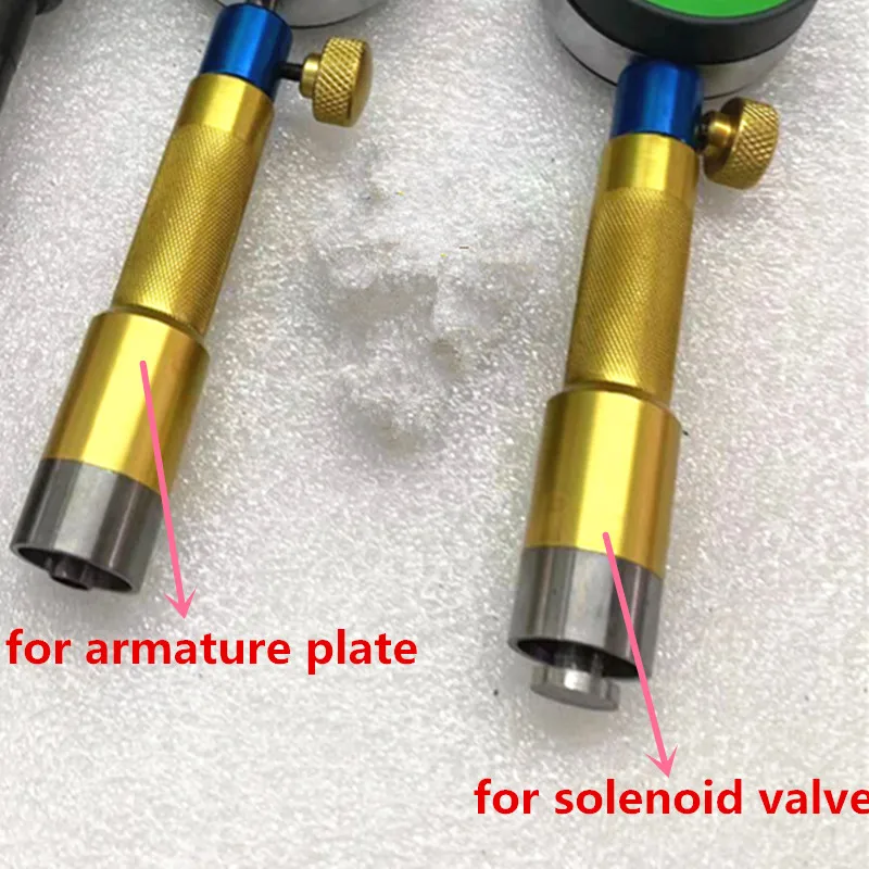 2Pcs Seat for Bos-ch 111 Diesel Common Rail Injector AHE Armature Lift Travel Solenoid Valve Measuring Seat Repair Tool