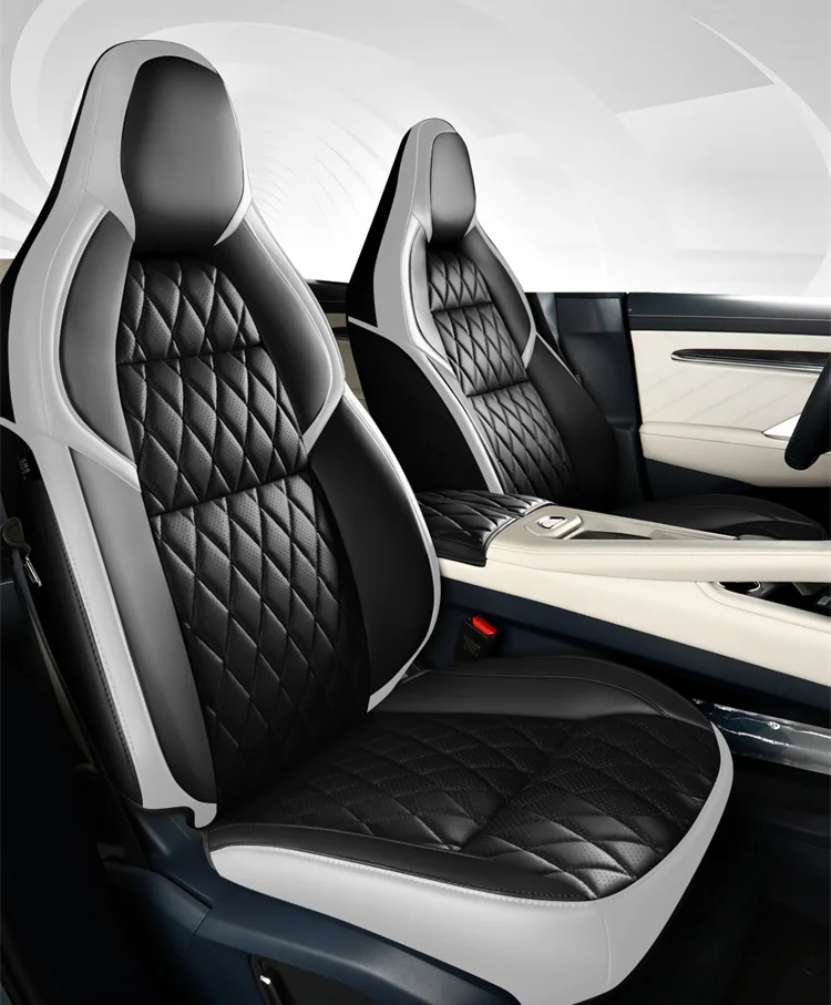 Car Seat Cover Leather Specific Customize 5 seat for ZEEKR 001 Full Covered with Front and Rear Full Set car accessories