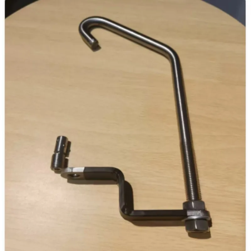 

Stainless Steel TPE Silicone Entity Doll Head Body Integrated Hook M16 Interface Screw Clean Storage Display Rack Hanging Hook