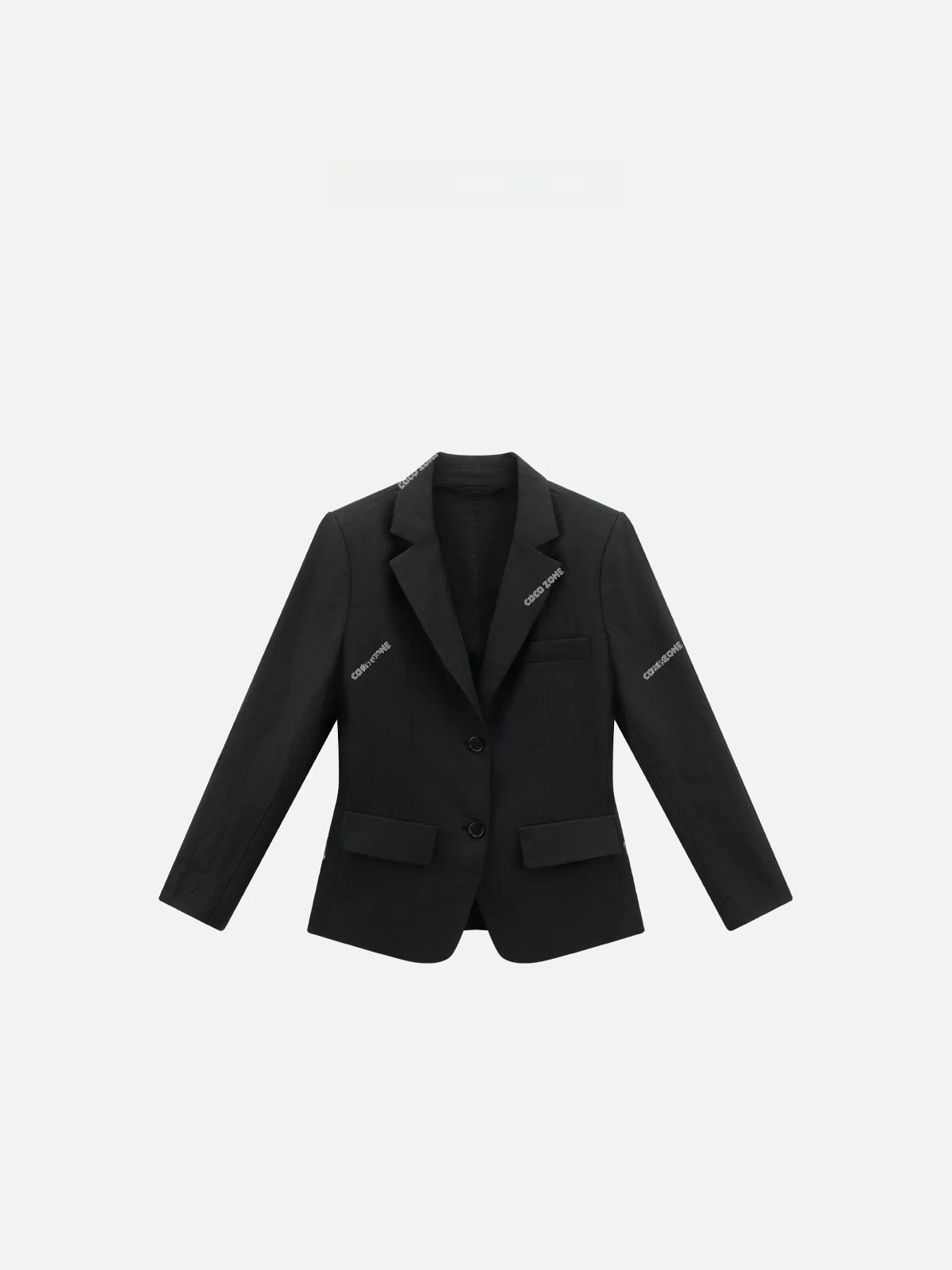 

Женское пальто Pure Color Han Hanma с двумя пуговицами, универсальная верхняя одежда для повседневной носки, свободного кроя, с длинными рукавами