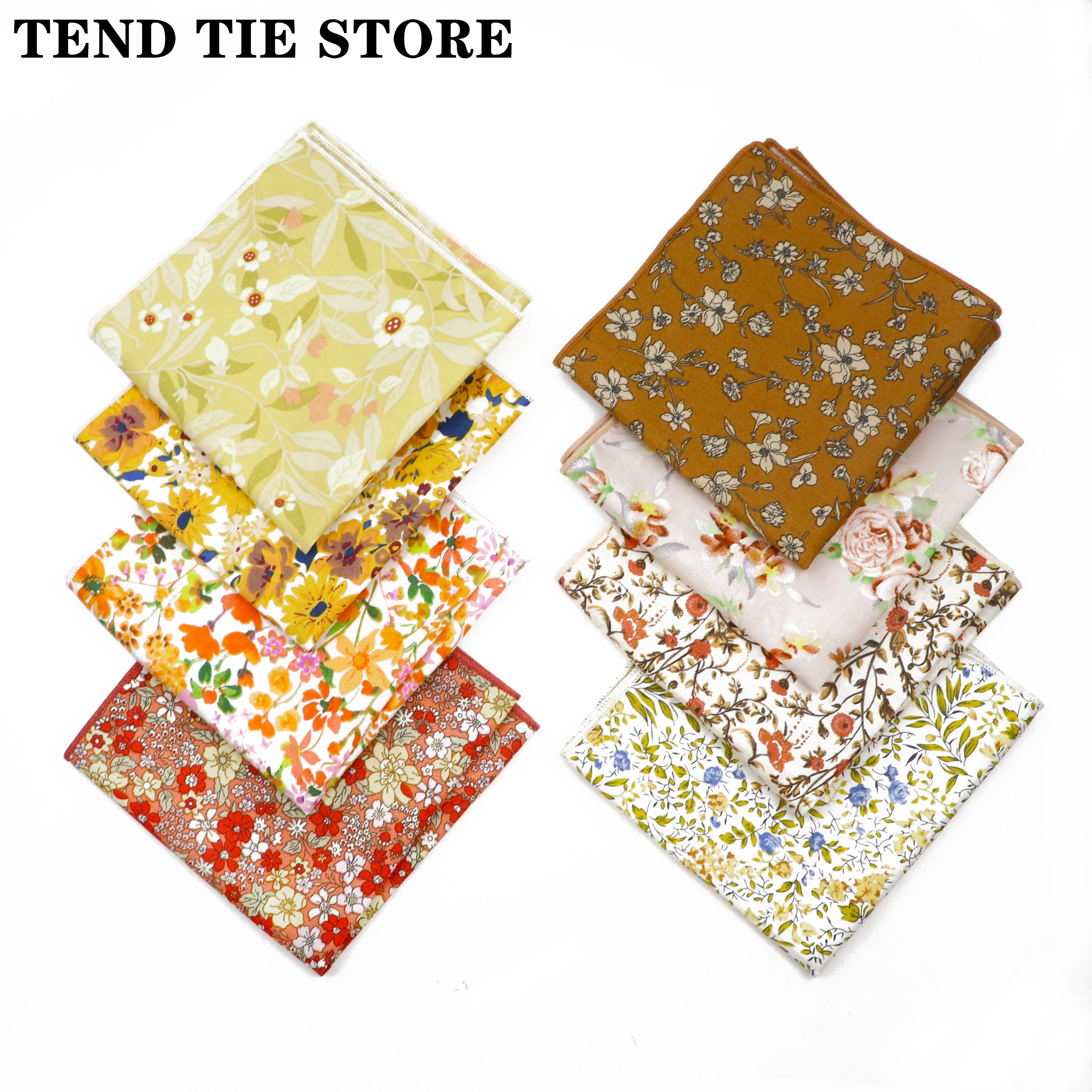 منديل قطن للرجال ، منديل جيب مربع ، أوشحة العطاء ، مناديل ، اكسسوارات الزفاف زهرة ، هدية ، نمط جديد ، موضة #2