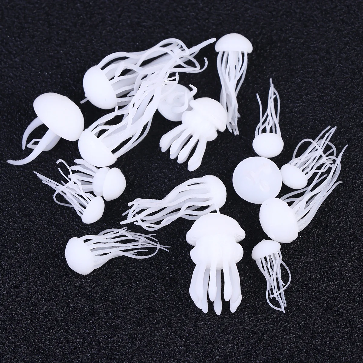 

16Pcs Silicone Jellyfish Epoxy Mold Creative Resin Casting Molds for DIY Crafts Marine Design Crystal Drip Material Water