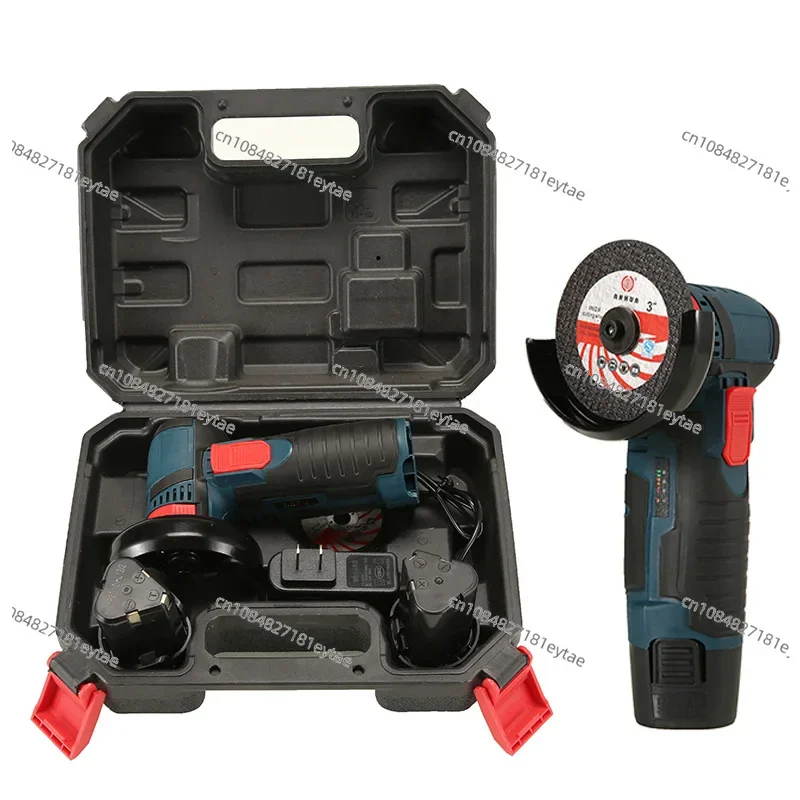 3 inch lithium battery angle grinder, mini small household handheld cutting machine