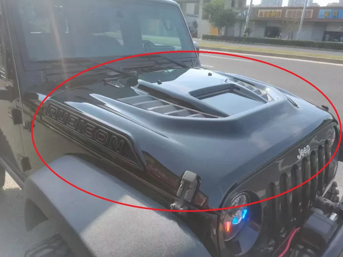

Новейший дизайн капота Desert Storm, черный стальной капот для Jeep Wrangler JK JL 2007++ L2013 NTRIX