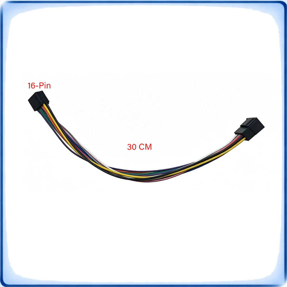 

16-Pin ISO Car Radio Stereo Wiring Harness Extension 30cm Cable for Android Car Player Automotive Audio Accessories