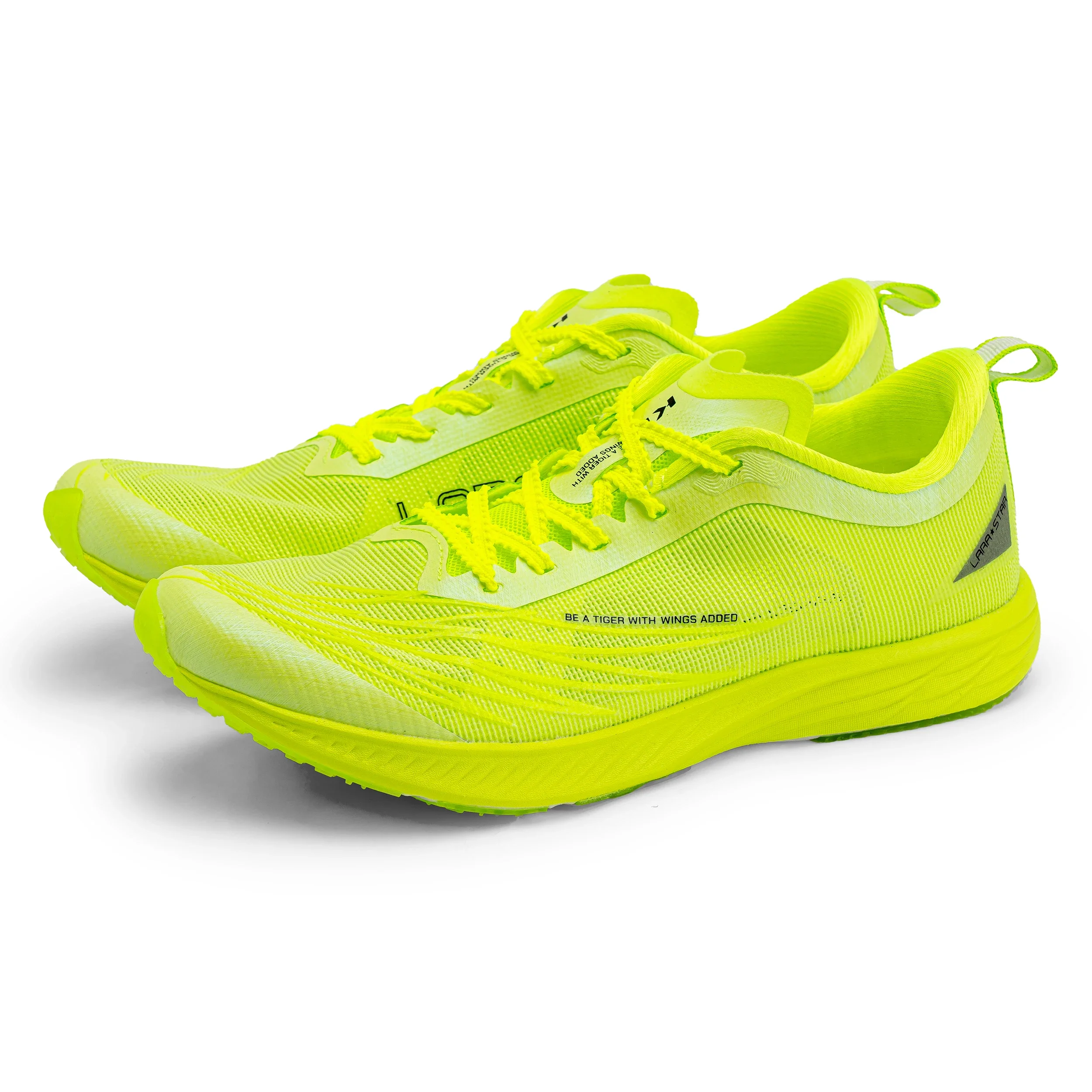 Lara Star Wings Long Jump Sports Test Shoes Ultra Light Carbon Plate Racing Shock Absorption Training Running Sprint Shoes