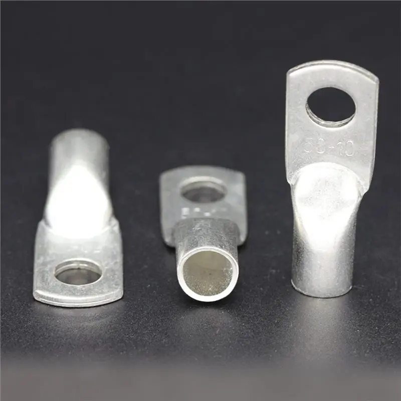 A26I-SC Type Tinned Copper Wire Nose Terminal Crimp Ring Cable Connector 40Pcs 2.5Mm2 /M5/M6 Lugs SC2.5-4