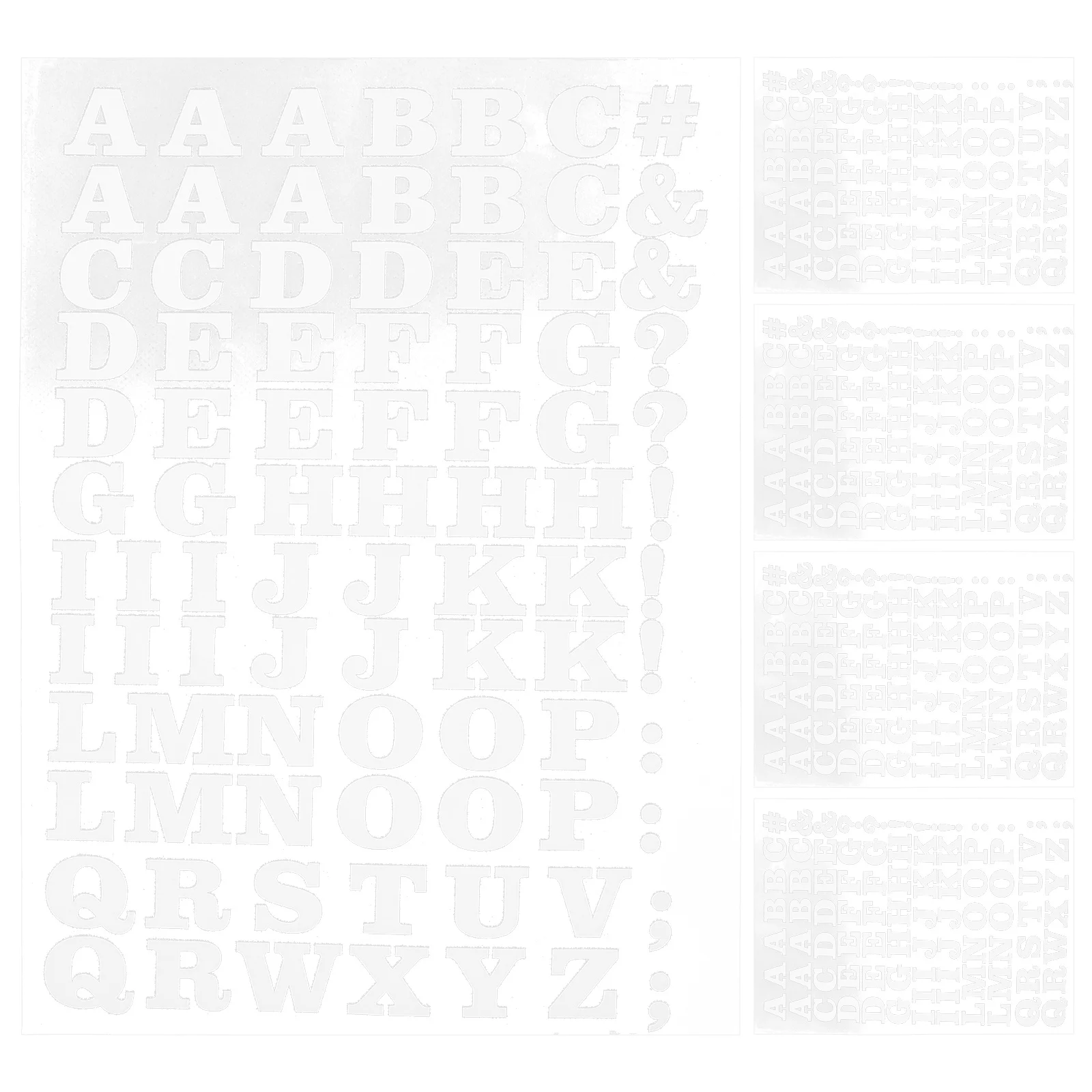 

5Pcs English Letter Patches Iron on Letters for Fabric Jeans Jackets Caps Heat Press Decals Clothing Decoration Crafts