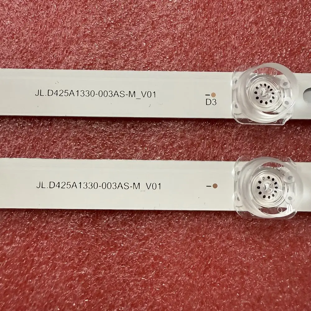 Faixa de luz de fundo LED 10LED para Hisense 43 polegadas TV 43S8 JL.D425A133O-OO3AS-M H0425U3U51-TOL1K1