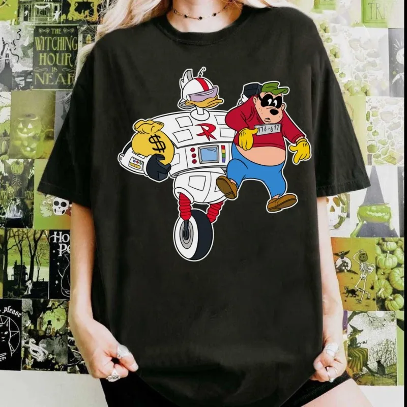 قمصان Disney Gizmoduck and Beagle Boy DuckTales، قمصان شخصيات DuckTales الممتعة، وقمصان عائلية مناسبة لأرض أرض ديزني الخاصة بك