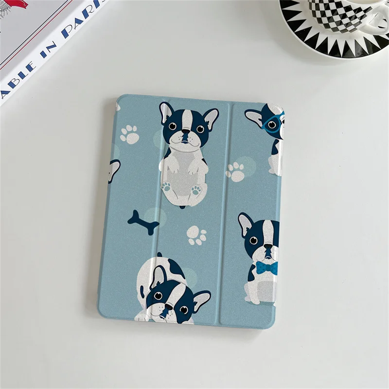 Etui na tablet Kawayii puppy do iPada Pro 11 cali Air 2024 Air3 10,5 iPad Air 5 4 10,9 10 5 6 7 8 10,2 9,7 cala mini 6 5 4 Pokrowiec