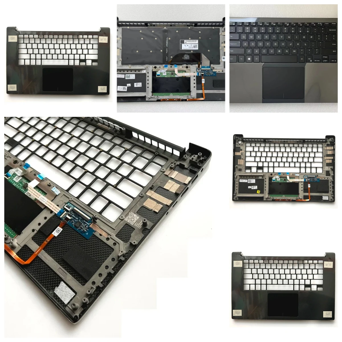 

Shell For XPS15 9570 7590 Precision 5530 5540 Upper cover palm rest case keyboard touchpad 02K6RG 0JG1FC