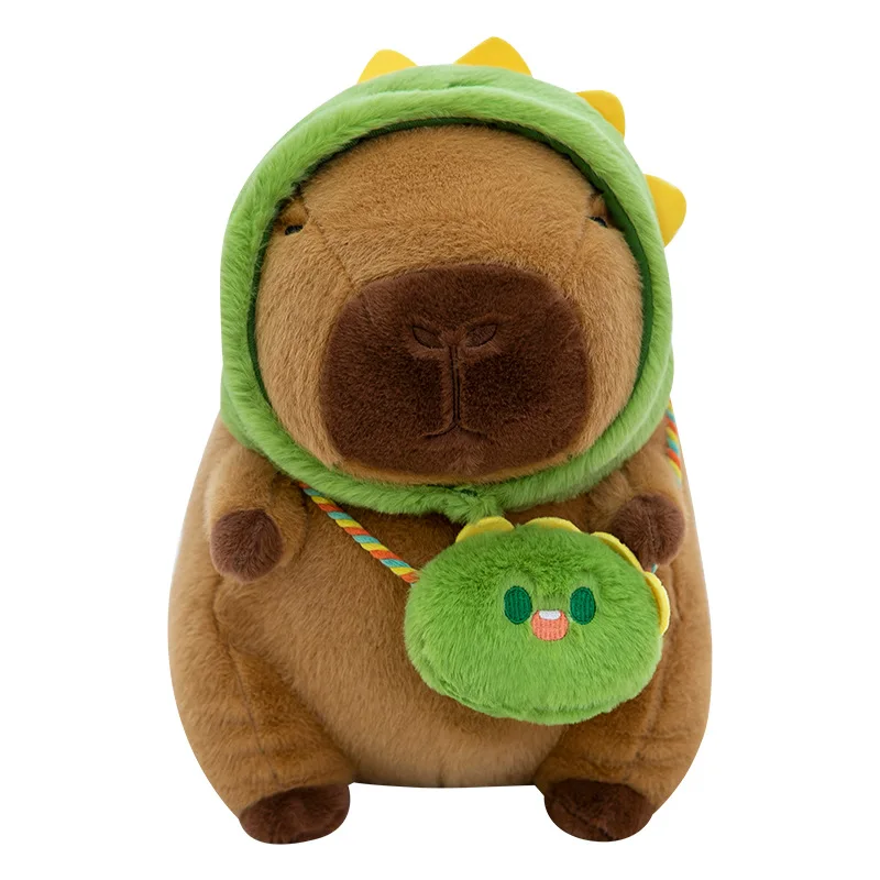 Кавайная мягкая капибара, плюшевая игрушка, подушка-трансформер, милая мягкая кукла для детей, подарок на день рождения, Рождество, мягкая приятная капибара