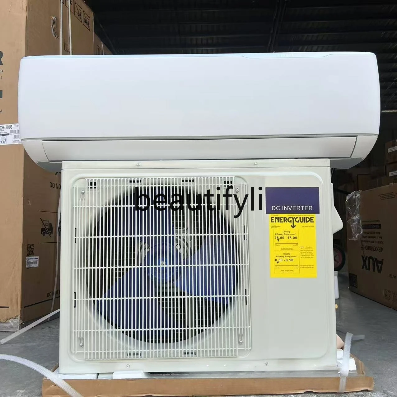 

220V60Hz 24000btu 3600btu 2.5ton dc inverter air conditioner