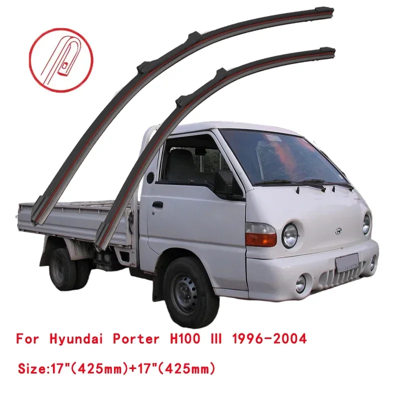 For Hyundai Porter H100 Grace BAKKI Pick Up 1996-2024 Car Windshield Wiper Blade Front Windscreen Washer Accessories Replacement