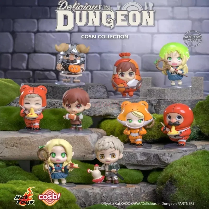Neue Hot Toys Delicious In Dungeon Mystery COSBI Blind Box Mini-Figur Trendige Mystery Box Schreibtisch-Dekoration Geburtstagsgeschenk