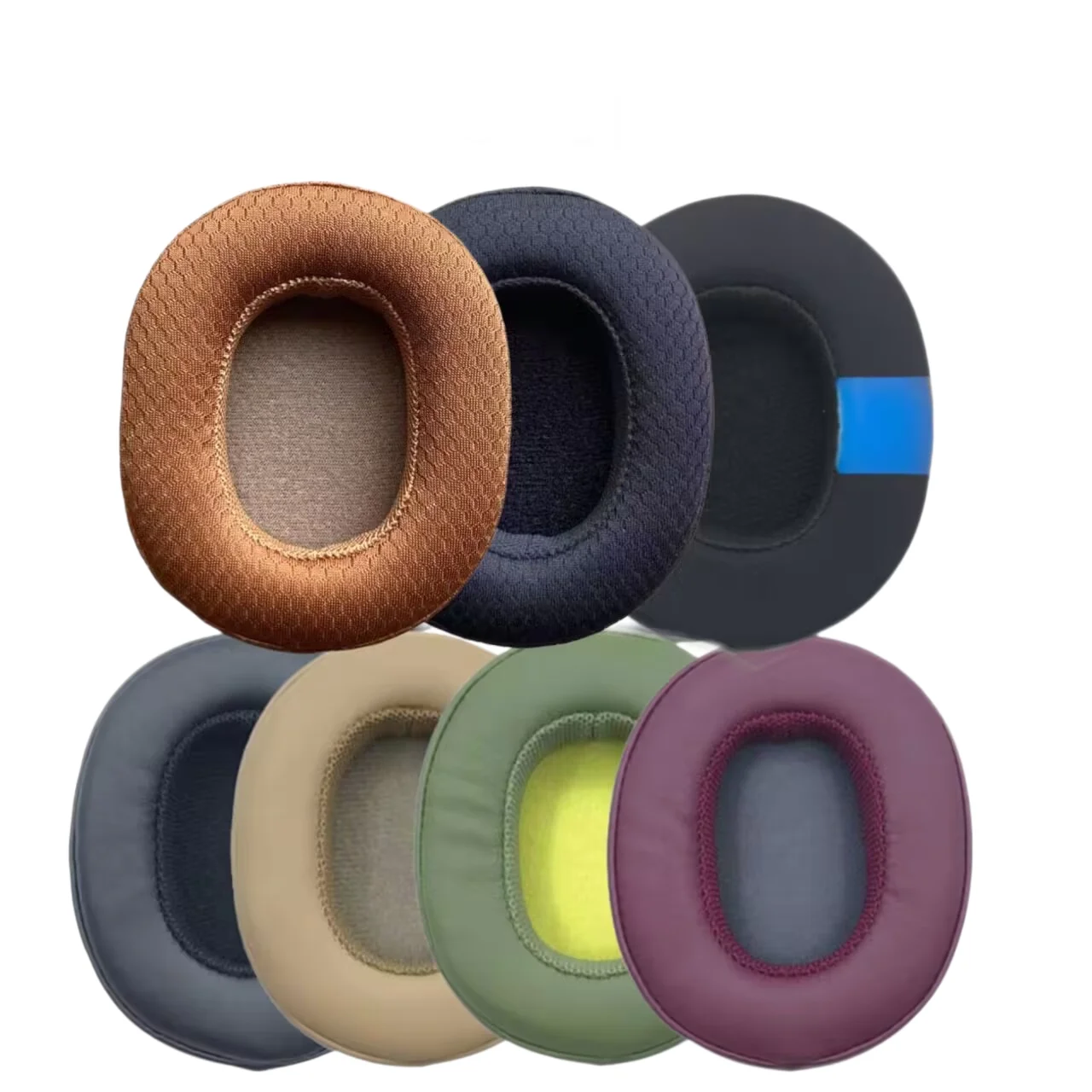 Almohadillas para los oídos para auriculares Skullcandy Crusher 3.0 inalámbricos/HESH3, almohadillas de repuesto, orejeras de espuma viscoelástica de alta densidad