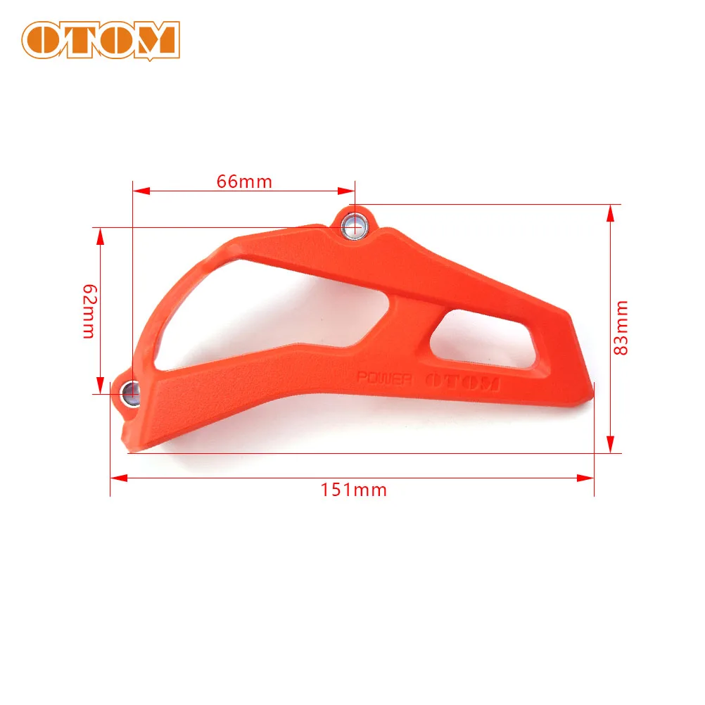 OTOM Motorcycle Front Sprocket Cover Chain Protector Guard For Zongshen NC250 NC450 250cc 450cc Kayo Kews Avantis Universal Part